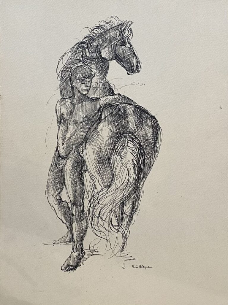 Lot de lithographies, estampes et reproductions comprenant : - - Simone VRAIN (…
