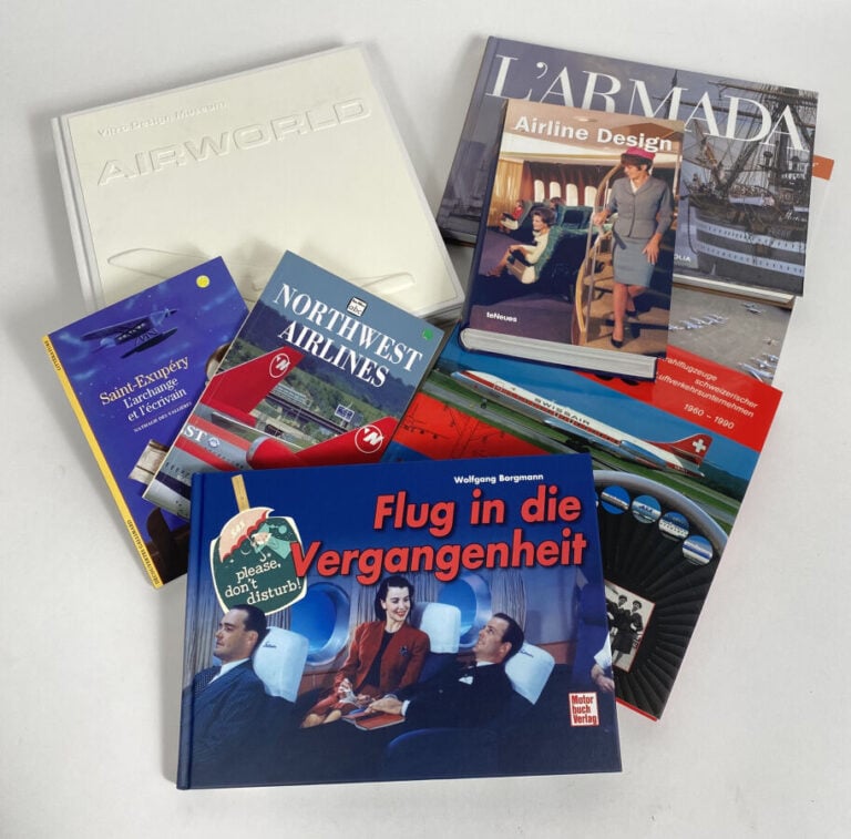 Lot de livres divers sur l'aviation