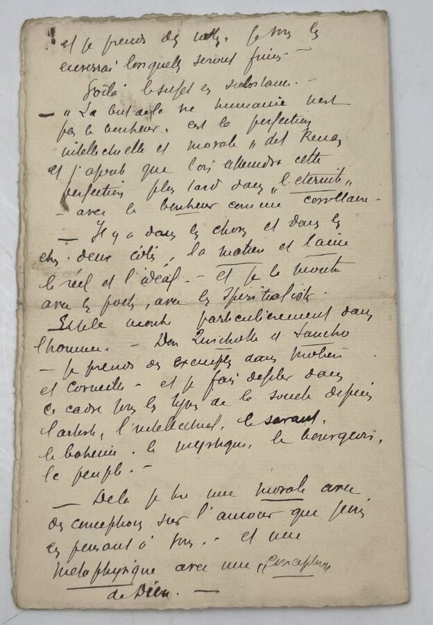 Louis JOUVET. - 2 L.A.S., Levallois mai-août 1907, à Aline BORDAS ; 6 pages et…