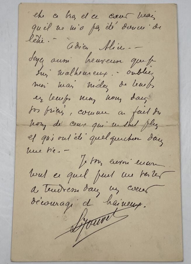 Louis JOUVET. - 2 L.A.S., Levallois mai-août 1907, à Aline BORDAS ; 6 pages et…