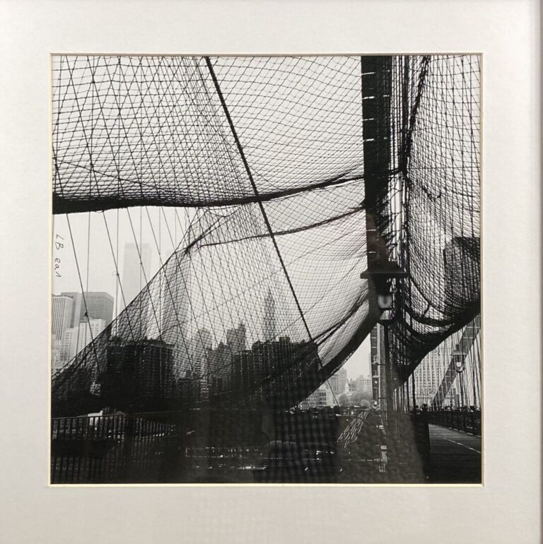 Luciano BONACINI (1954) - New York Twin Towers 1987 - Tirage argentique - Monog…