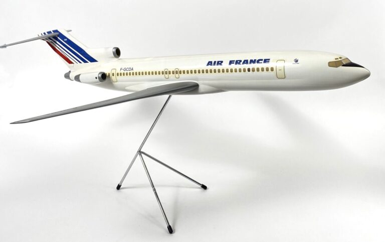 Maquette du B 727-200 au 1/50éme pour Air France F-GCDA, Skyland Models (GB) en…
