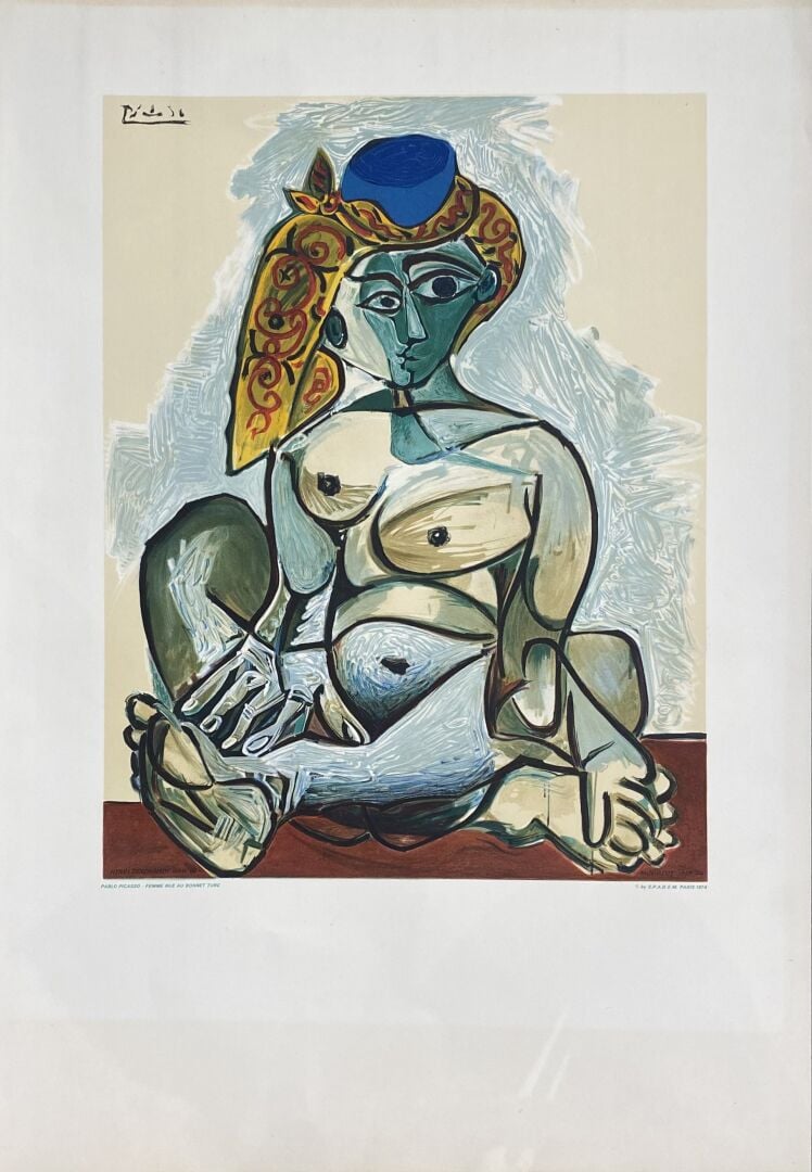 Pablo PICASSO (1881-1973), d'après - Ensemble d'affiches et reproduction compre…