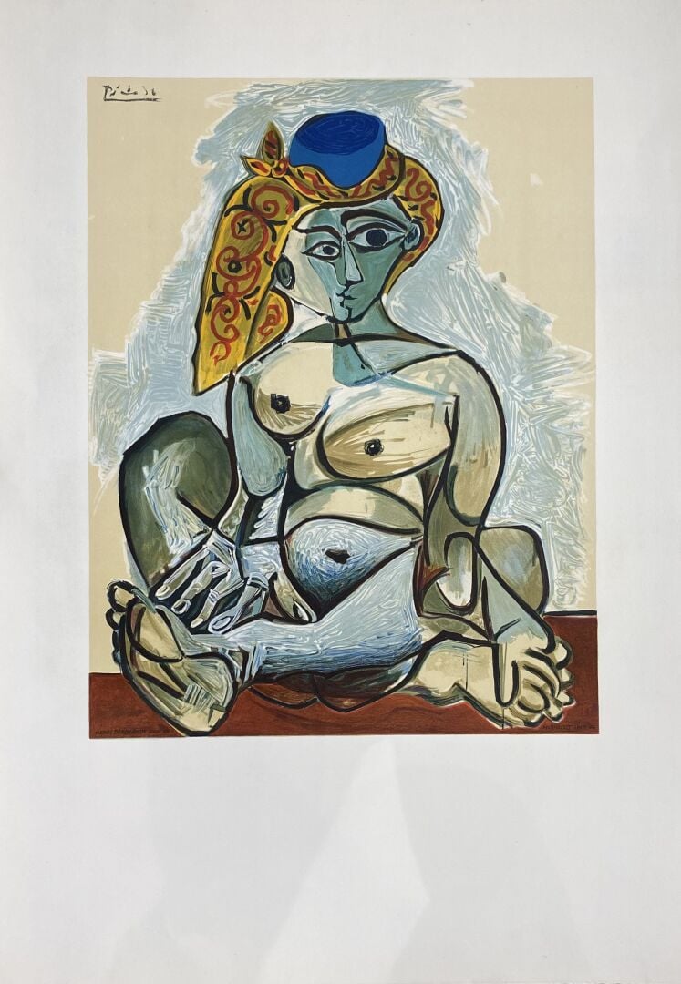 Pablo PICASSO (1881-1973), d'après - Ensemble d'affiches et reproduction compre…