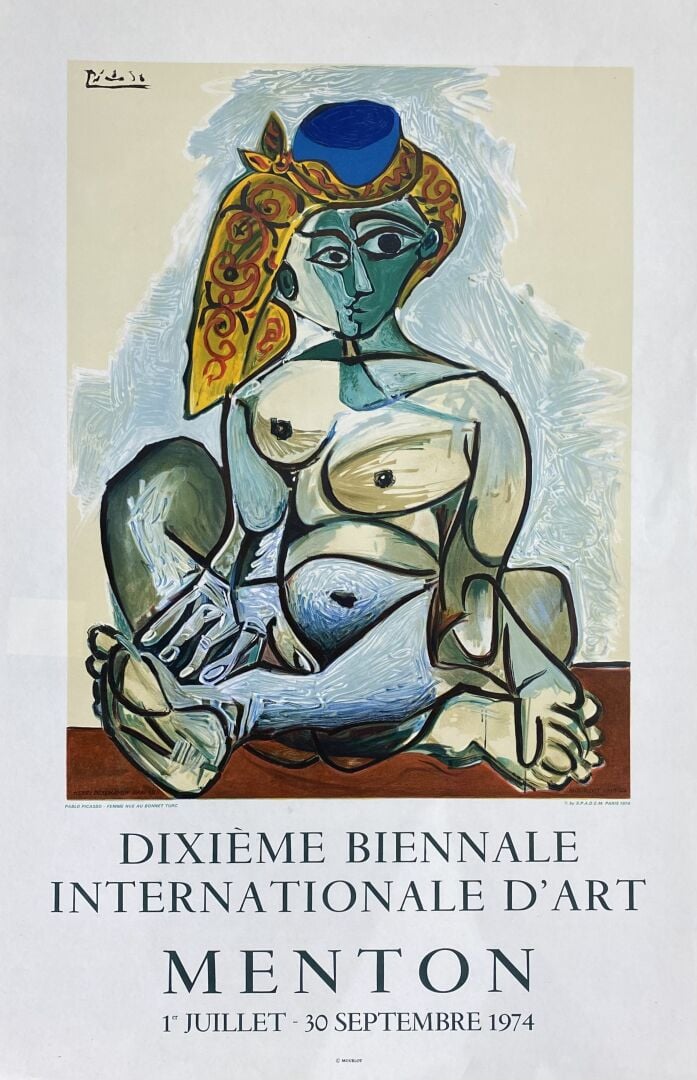 Pablo PICASSO (1881-1973), d'après - Ensemble d'affiches et reproduction compre…