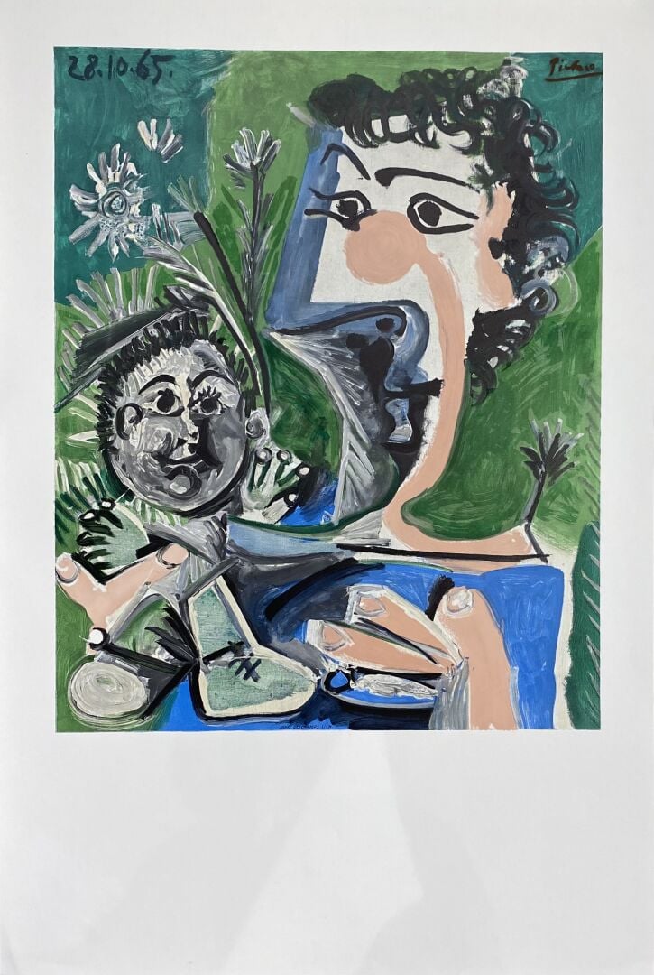 Pablo PICASSO (1881-1973), d'après - Ensemble d'affiches et reproduction compre…