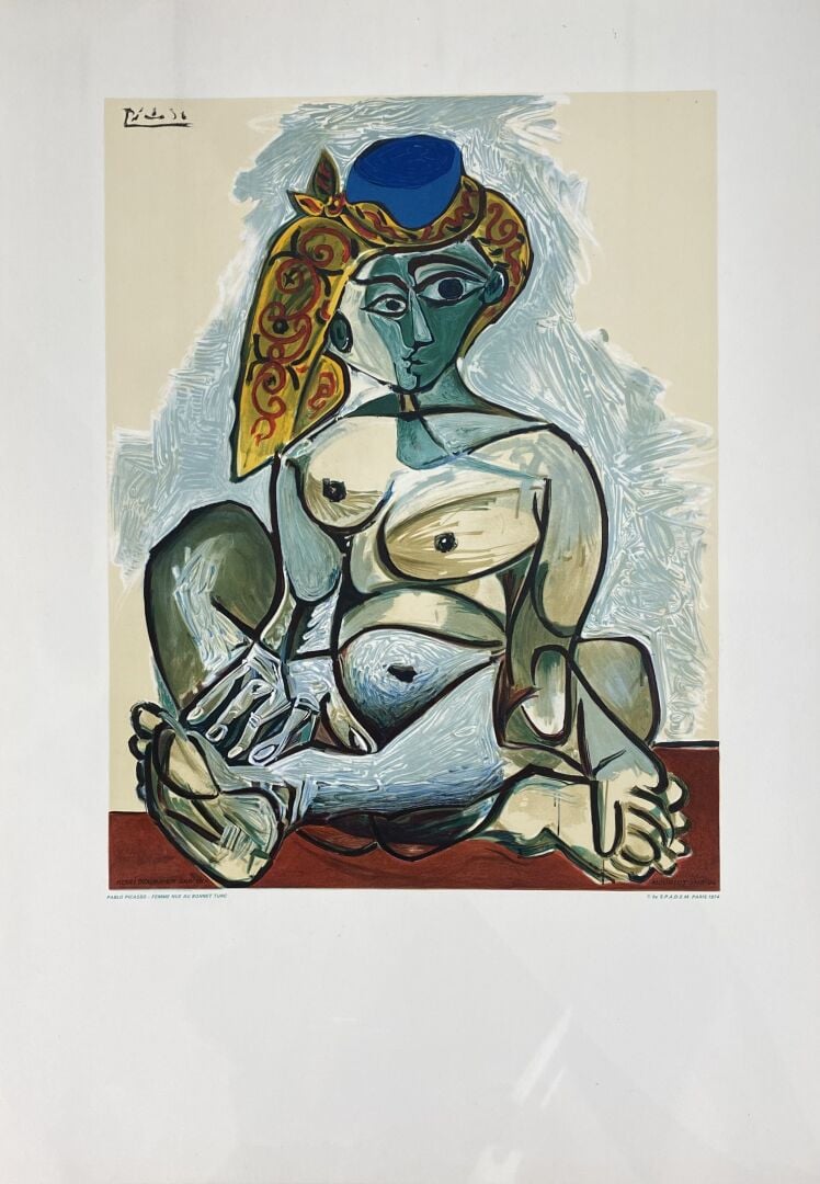 Pablo PICASSO (1881-1973), d'après - Ensemble d'affiches et reproduction compre…