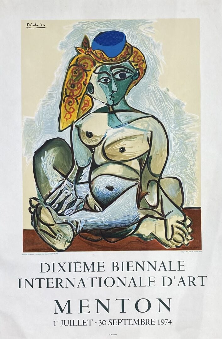 Pablo PICASSO (1881-1973), d'après - Ensemble d'affiches et reproduction compre…