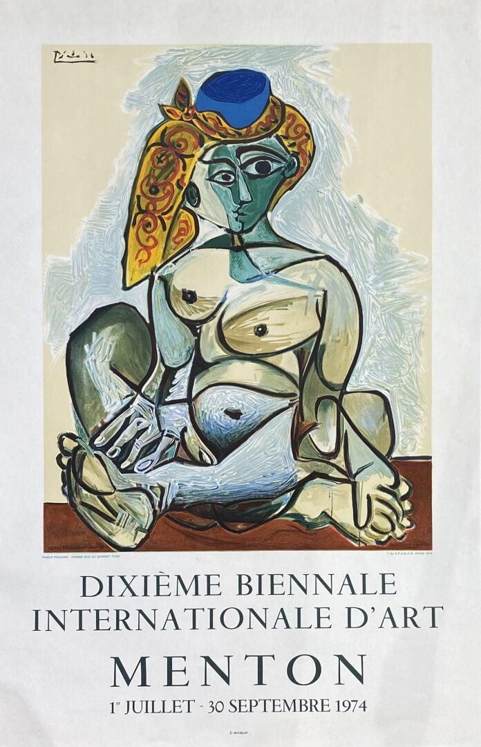 Pablo PICASSO (1881-1973), d'après - Ensemble d'affiches et reproduction compre…