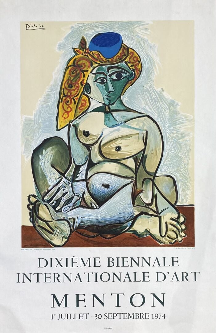 Pablo PICASSO (1881-1973), d'après - Ensemble d'affiches et reproduction compre…
