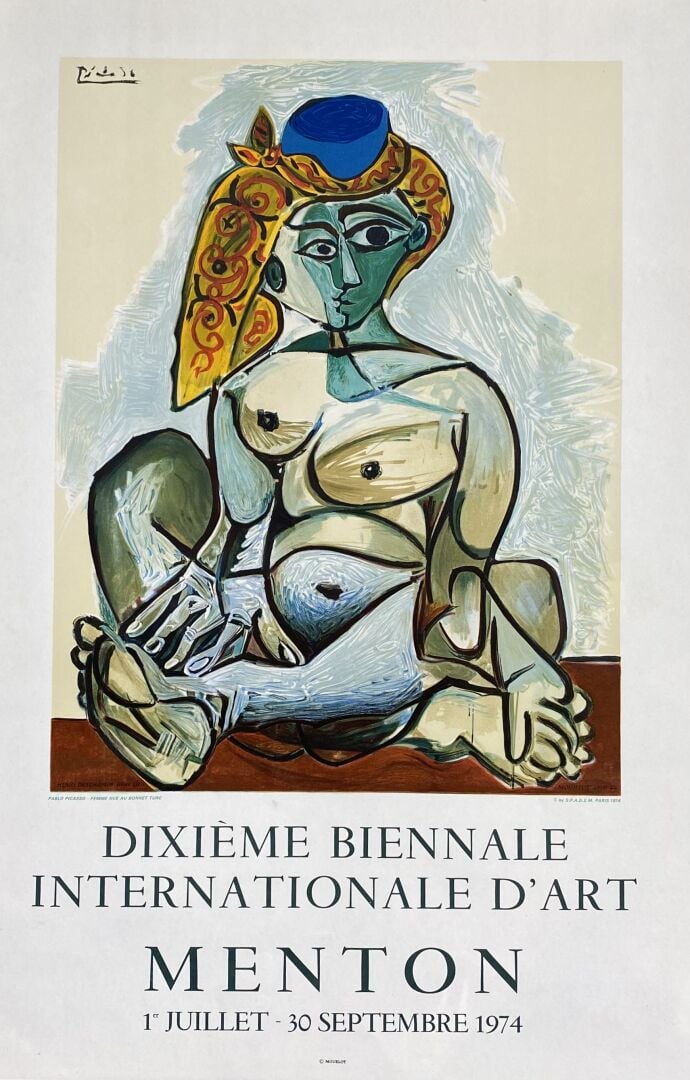 Pablo PICASSO (1881-1973), d'après - Ensemble d'affiches et reproduction compre…
