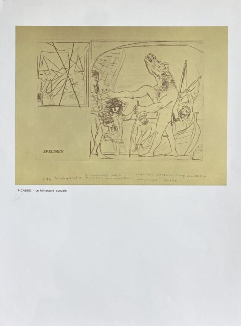 Pablo PICASSO (1881-1973), d'après - Ensemble d'affiches et reproduction compre…