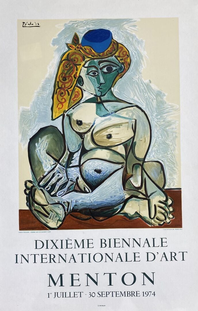 Pablo PICASSO (1881-1973), d'après - Ensemble d'affiches et reproduction compre…