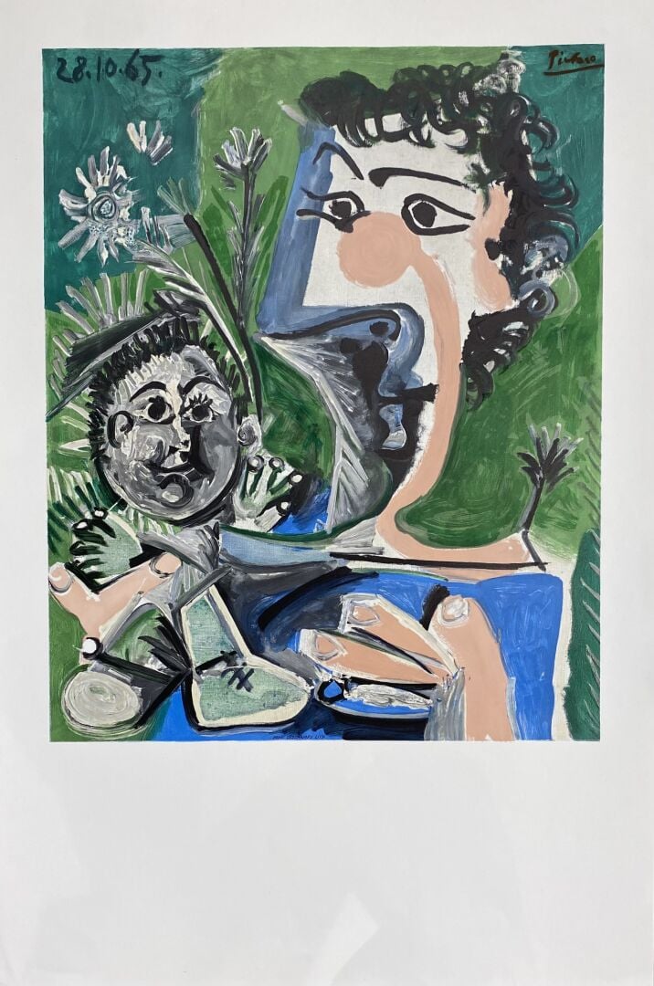 Pablo PICASSO (1881-1973), d'après - Ensemble d'affiches et reproduction compre…