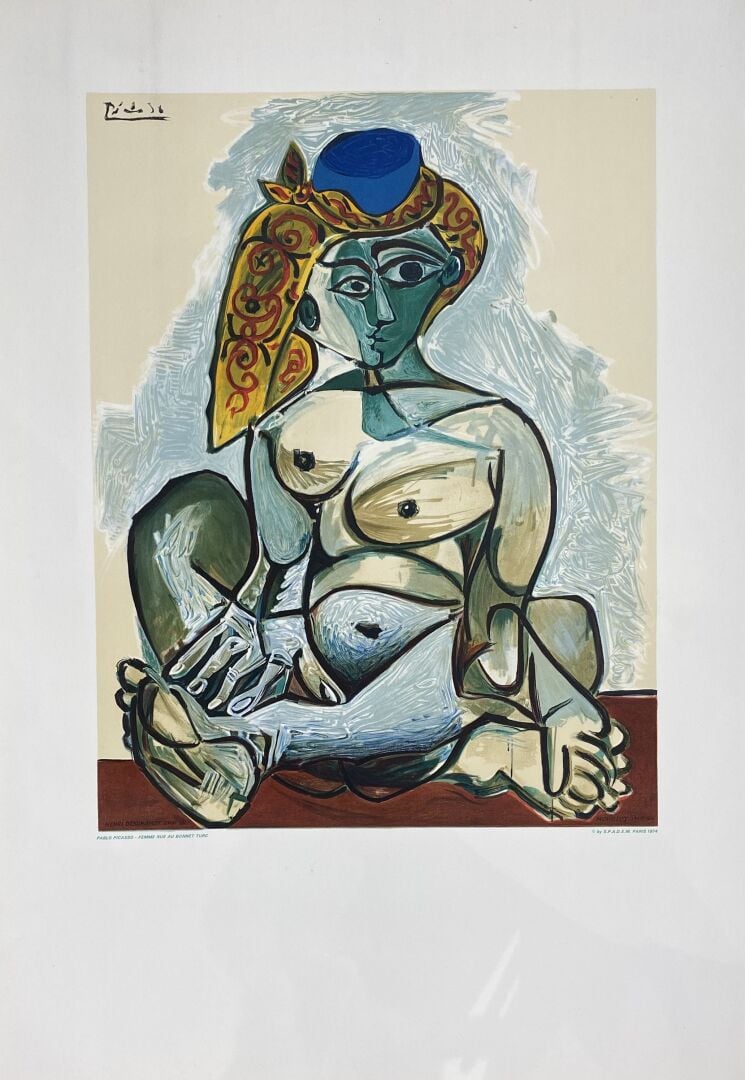 Pablo PICASSO (1881-1973), d'après - Ensemble d'affiches et reproduction compre…