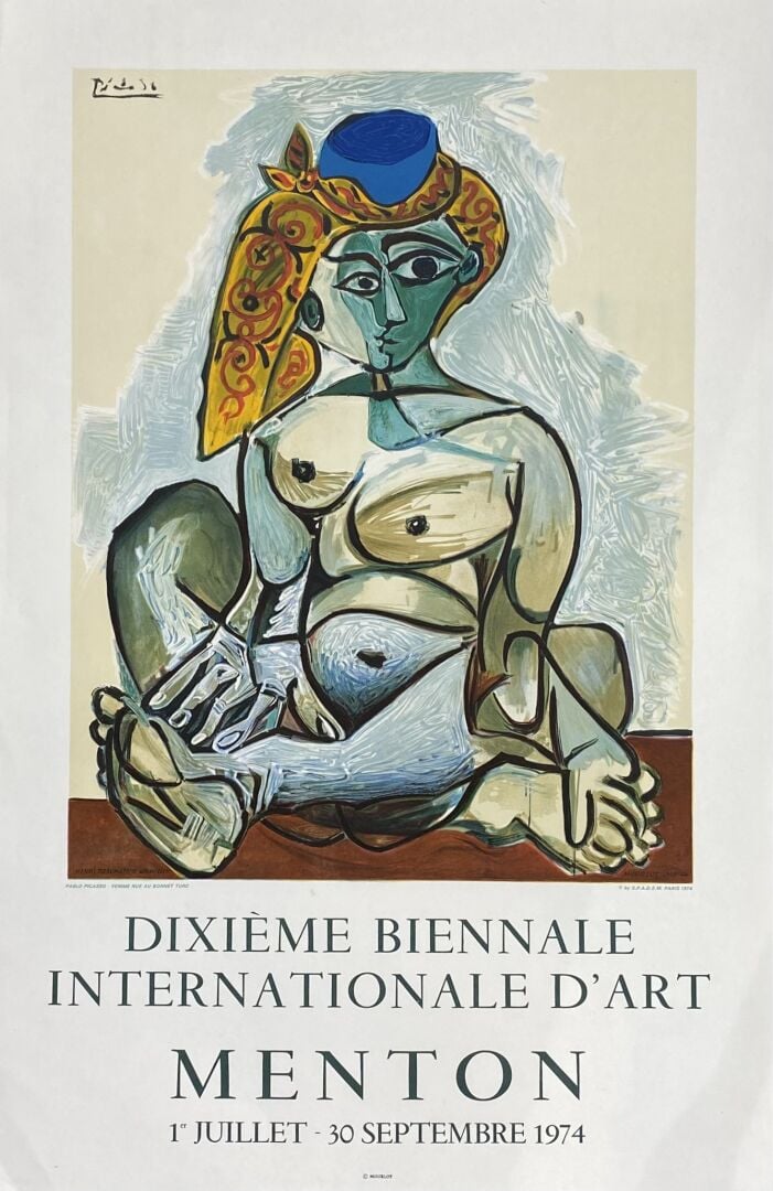 Pablo PICASSO (1881-1973), d'après - Ensemble d'affiches et reproduction compre…