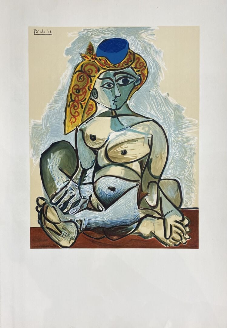Pablo PICASSO (1881-1973), d'après - Ensemble d'affiches et reproduction compre…