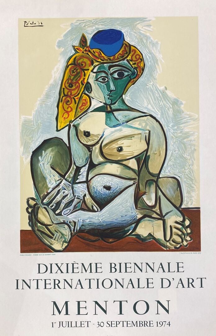 Pablo PICASSO (1881-1973), d'après - Ensemble d'affiches et reproduction compre…