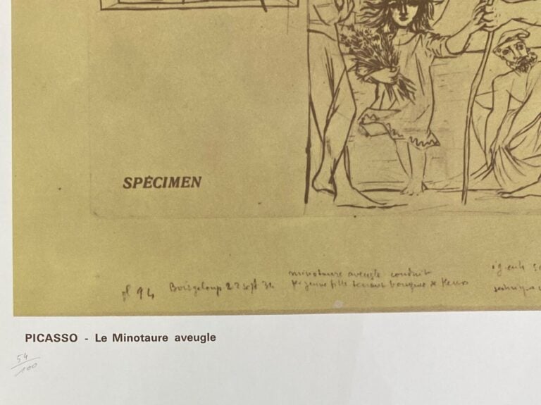 Pablo PICASSO (1881-1973), d'après - Ensemble d'affiches et reproduction compre…