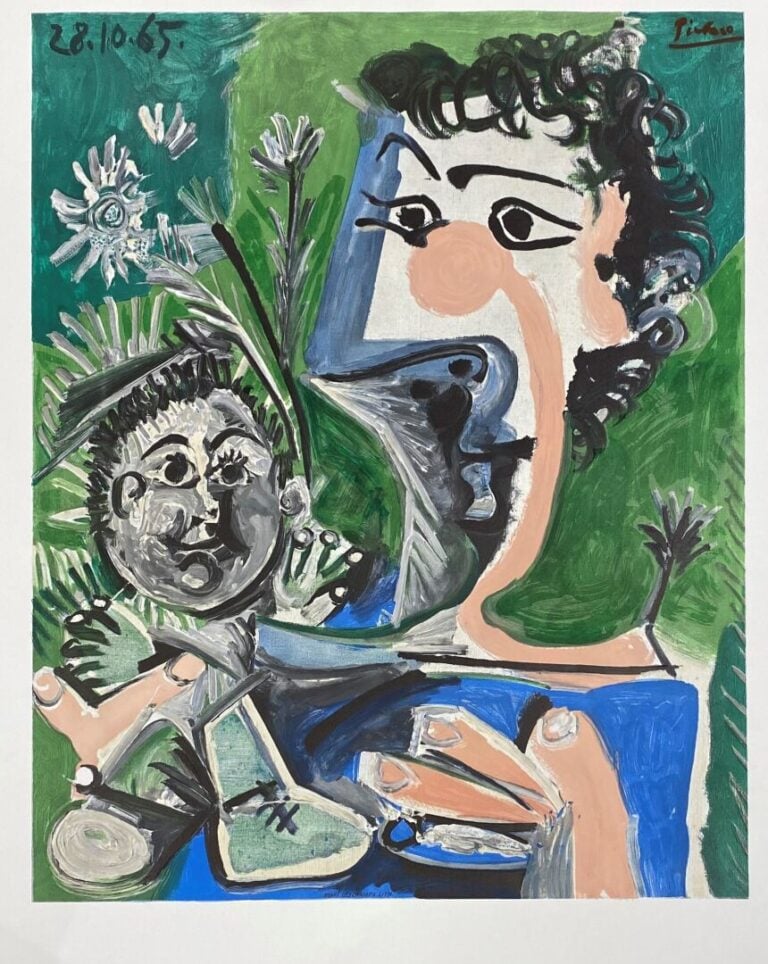 Pablo PICASSO (1881-1973), d'après - Ensemble d'affiches et reproduction compre…