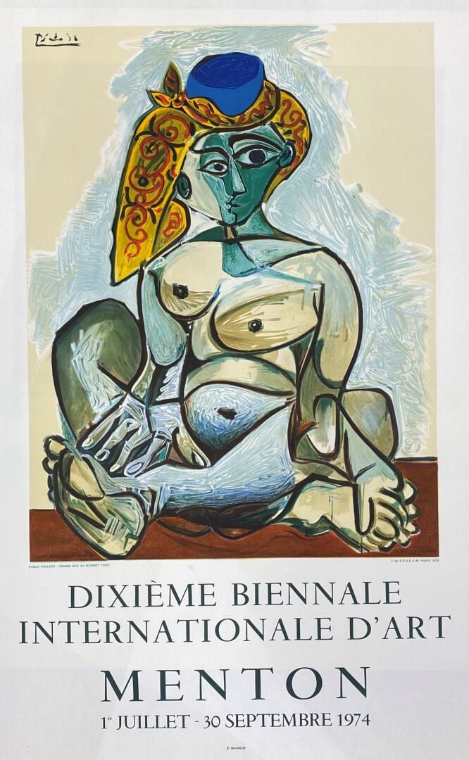 Pablo PICASSO (1881-1973), d'après - Ensemble d'affiches et reproduction compre…