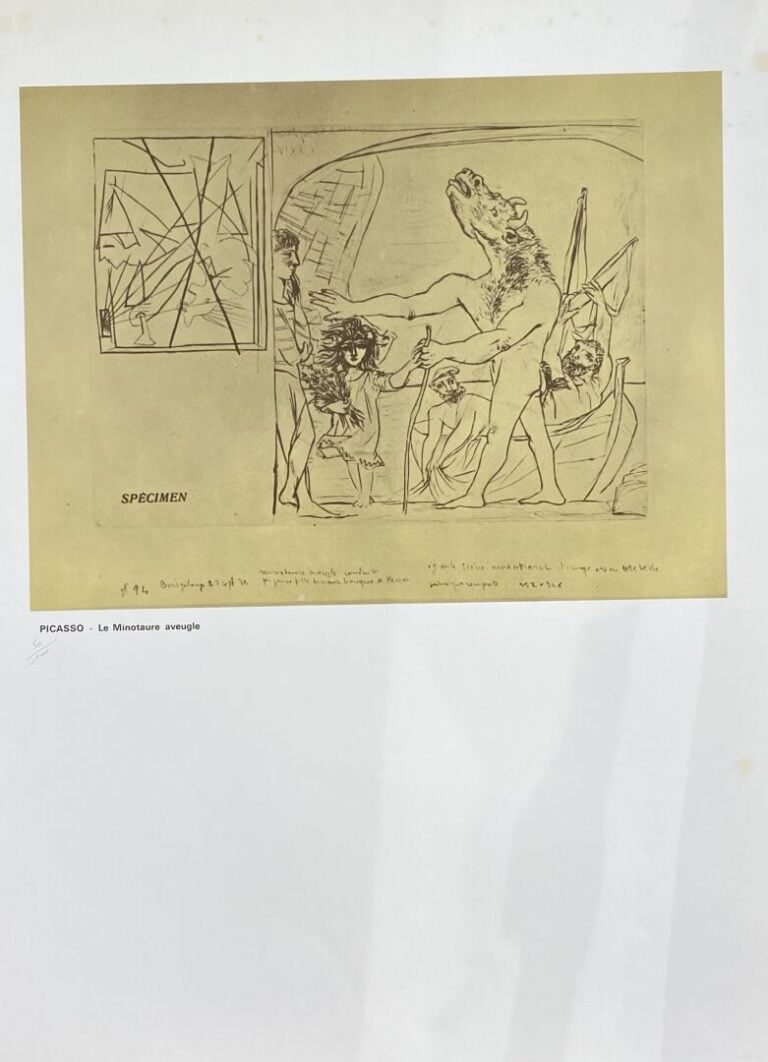 Pablo PICASSO (1881-1973), d'après - Ensemble d'affiches et reproduction compre…