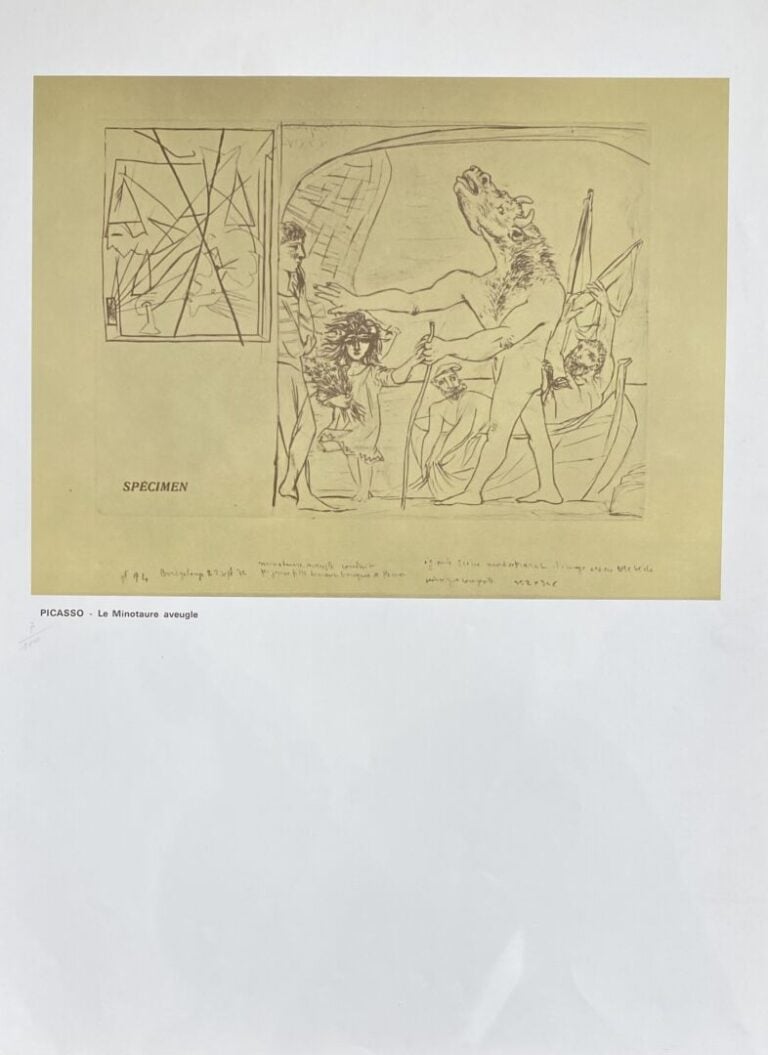 Pablo PICASSO (1881-1973), d'après - Ensemble d'affiches et reproduction compre…