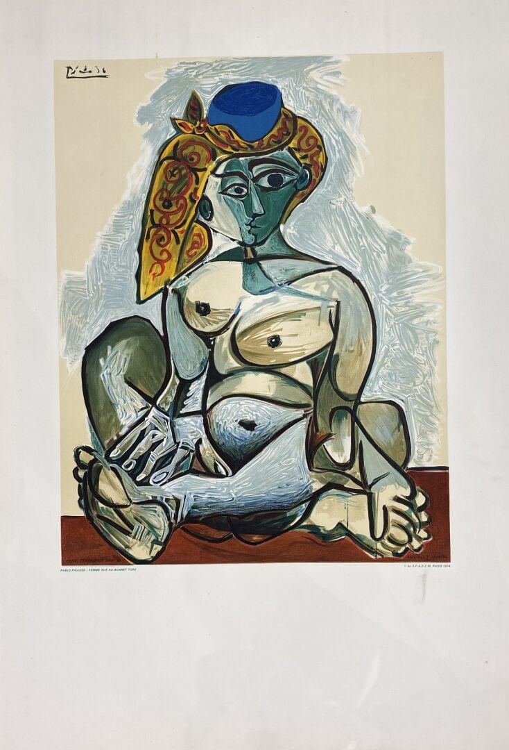 Pablo PICASSO (1881-1973), d'après - Ensemble d'affiches et reproduction compre…