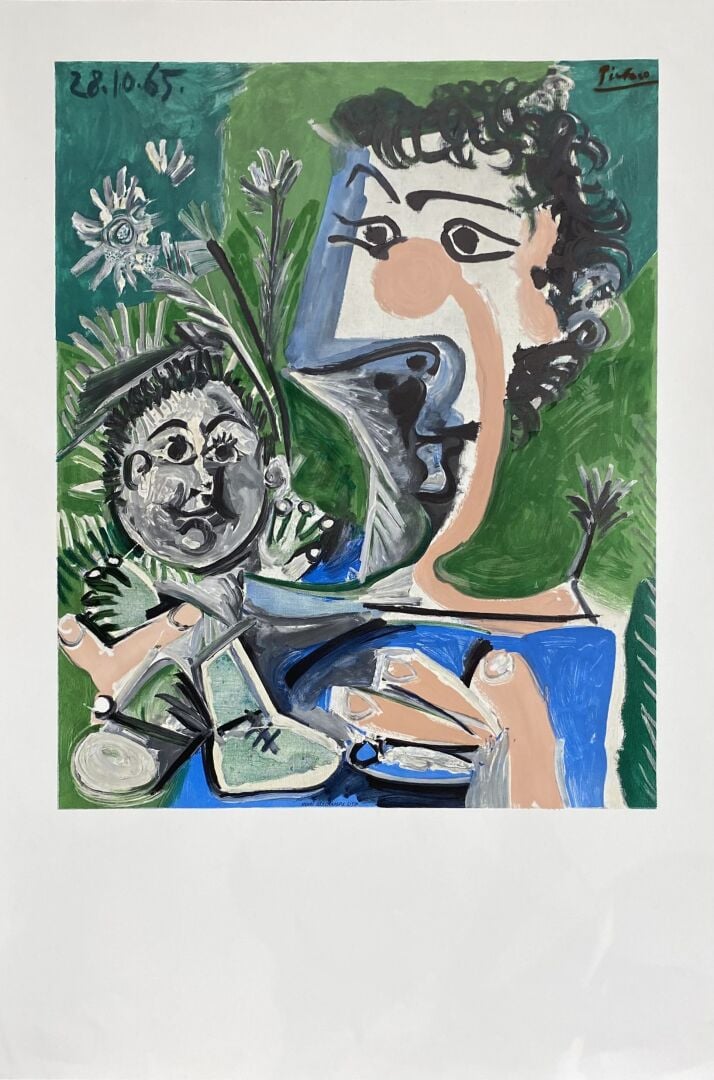 Pablo PICASSO (1881-1973), d'après - Ensemble d'affiches et reproduction compre…
