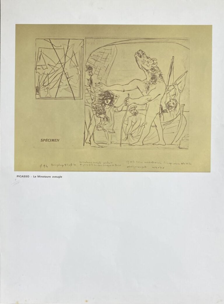 Pablo PICASSO (1881-1973), d'après - Ensemble d'affiches et reproduction compre…