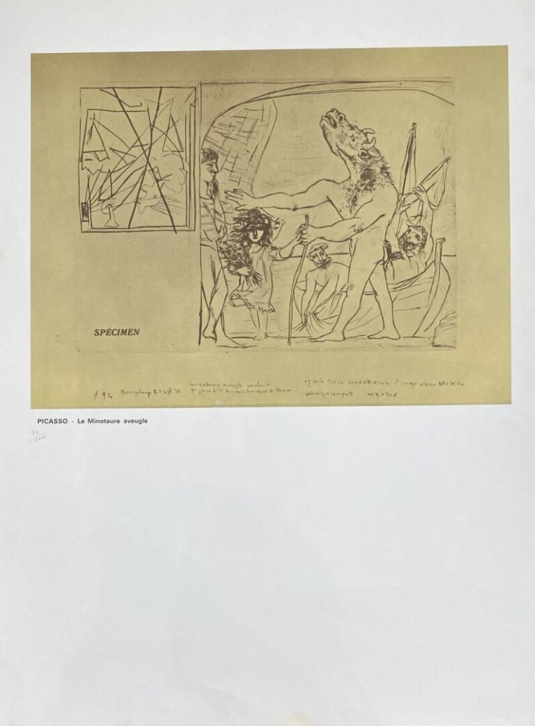 Pablo PICASSO (1881-1973), d'après - Ensemble d'affiches et reproduction compre…