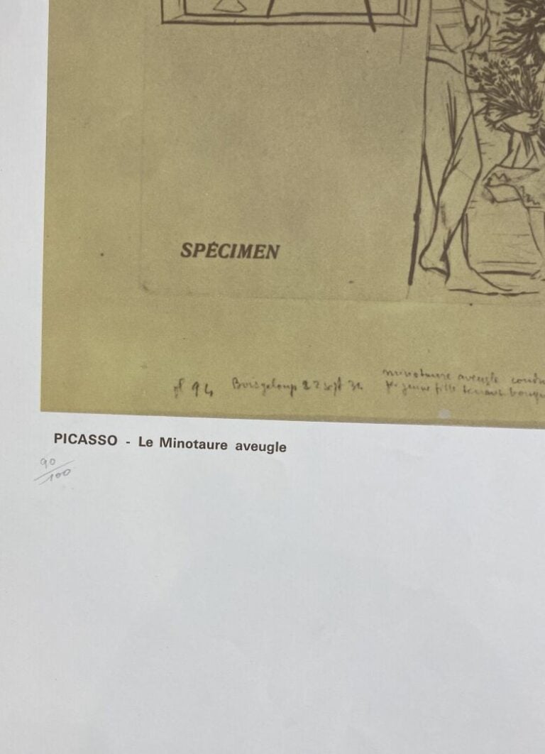 Pablo PICASSO (1881-1973), d'après - Ensemble d'affiches et reproduction compre…
