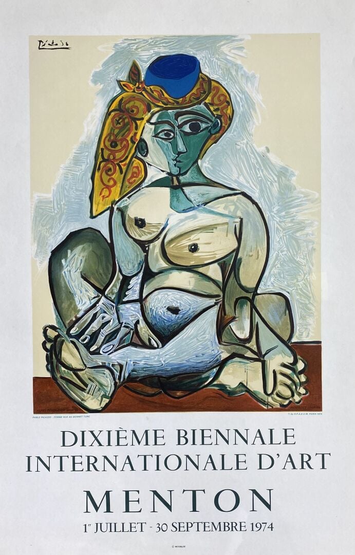 Pablo PICASSO (1881-1973), d'après - Ensemble d'affiches et reproduction compre…