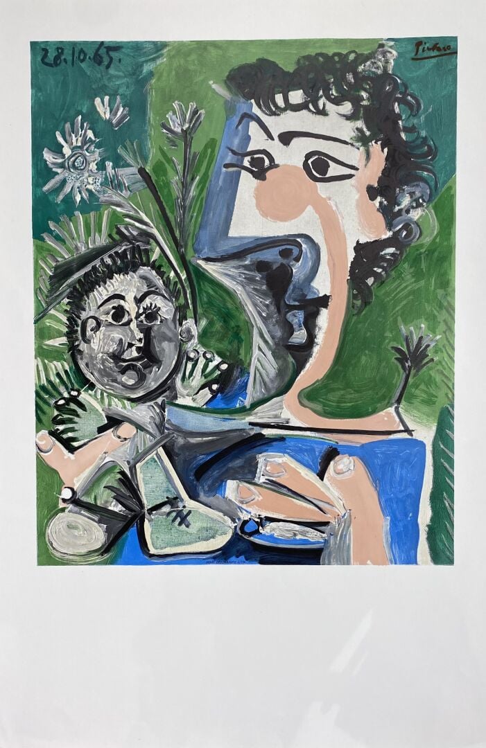 Pablo PICASSO (1881-1973), d'après - Ensemble d'affiches et reproduction compre…
