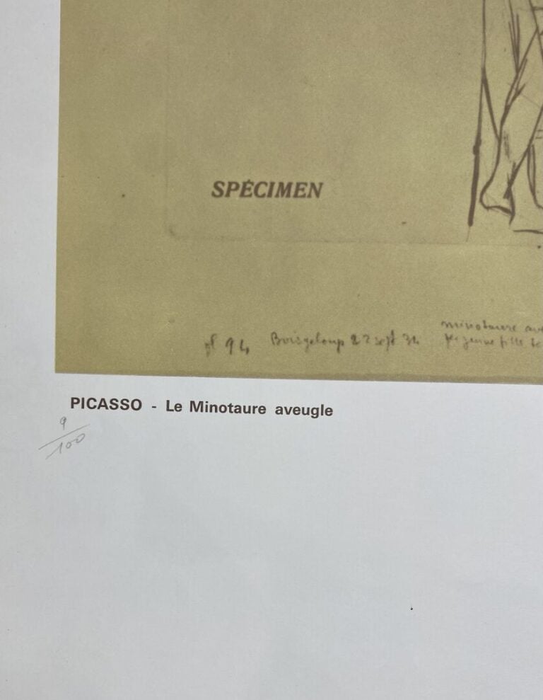 Pablo PICASSO (1881-1973), d'après - Ensemble d'affiches et reproduction compre…