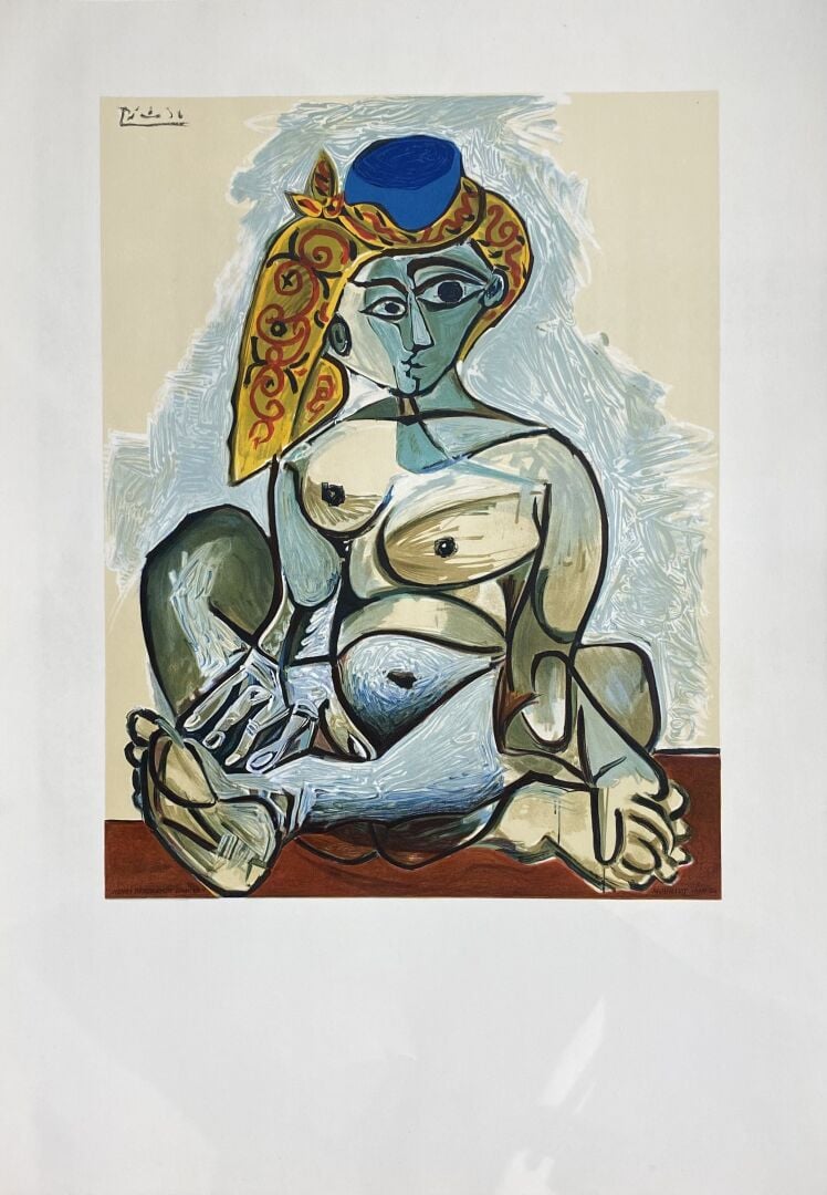 Pablo PICASSO (1881-1973), d'après - Ensemble d'affiches et reproduction compre…