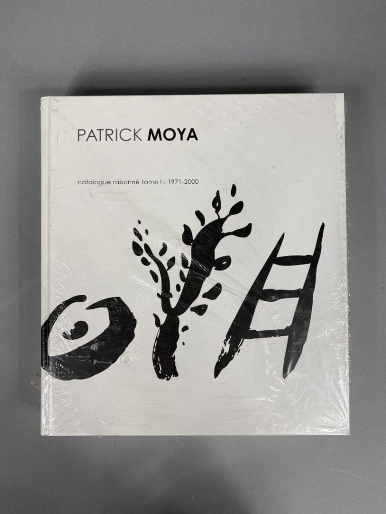Patrick MOYA (1955) - Catalogue raisonné de deux tomes dont l'un comprenant un…