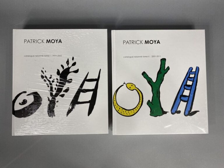 Patrick MOYA (1955) - Coffret comprenant les deux tomes formant le catalogue ra…