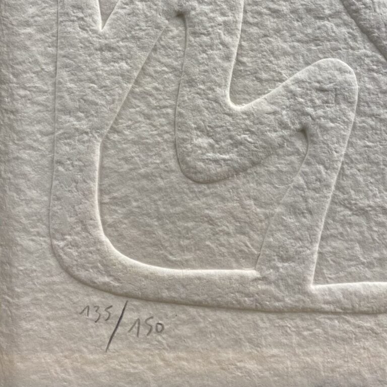 Patrick MOYA (1955) - Composition (2011) - Estampe en relief - Signé en bas à d…