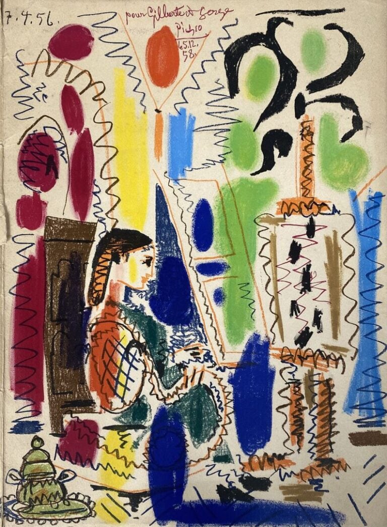 Picasso, dans le goût - Lot de lithographies, reproductions divers - (en l'état…