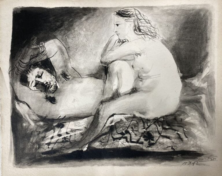Picasso, dans le goût - Lot de lithographies, reproductions divers - (en l'état…