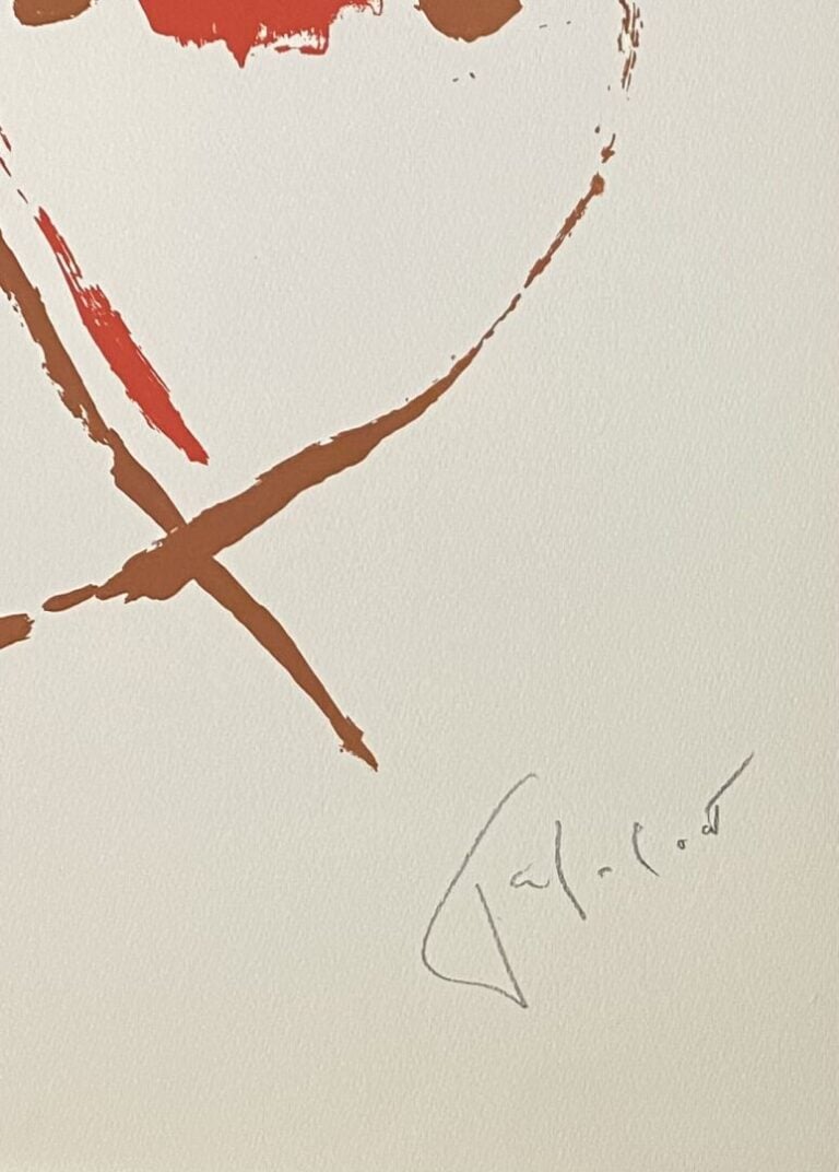 Pierre TAL-COAT (1905-1985) - Composition - Lithographie en couleurs, signée en…