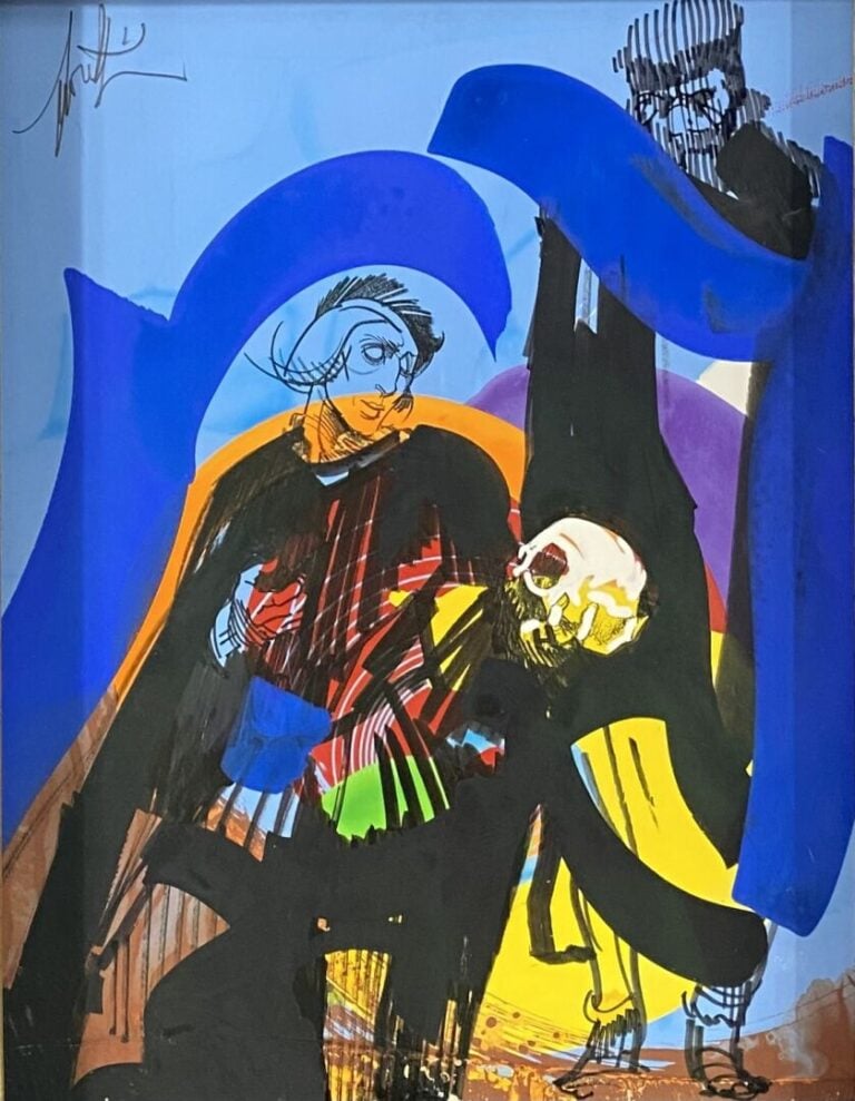 Raymond MORETTI (1931-2005) - Shakespeare, N°393, Décembre 2000 - Couverture de…