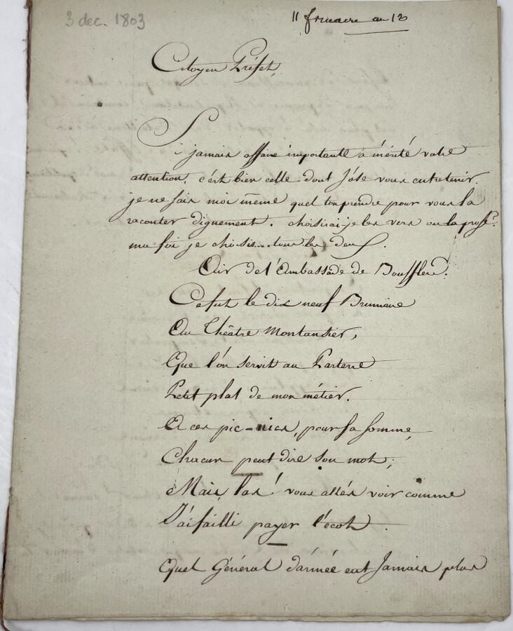 ROIS. - 3 P.S. (secrétaire), Versailles 1756-1777 ; 1 page in-fol. chaque en pa…