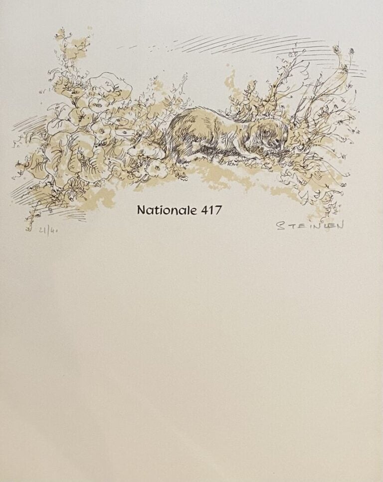 STEINLEN - Ensemble d'environ 15 lithographies comprenant : L'arbre citoyen, Fu…
