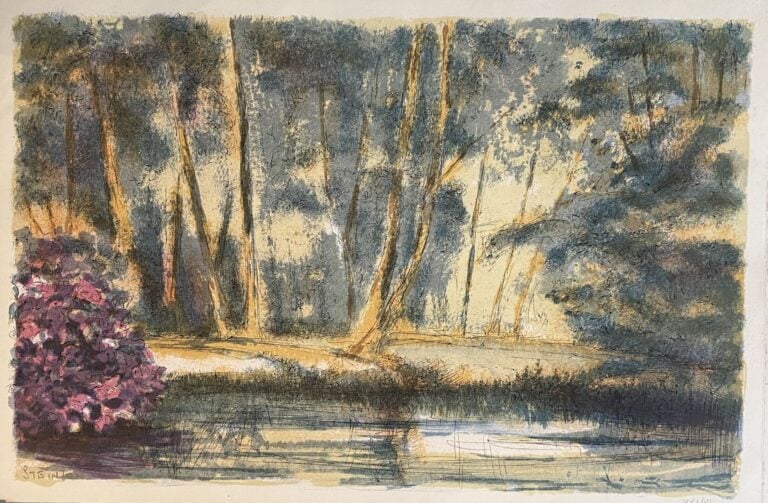 STEINLEN - Ensemble d'environ 15 lithographies comprenant : L'arbre citoyen, Fu…