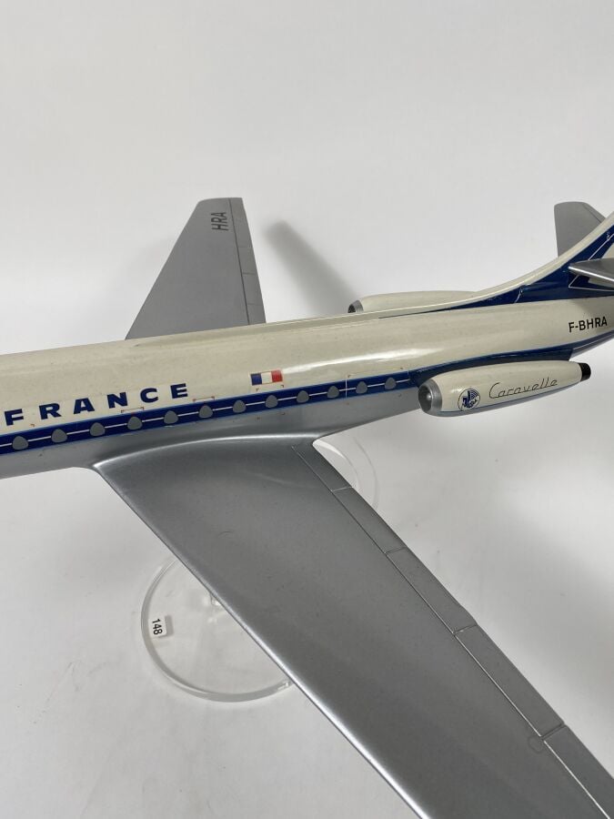 Sud Aviation SE 210 Caravelle Air France FBHRA au 1/50ème en résine peinte réal…