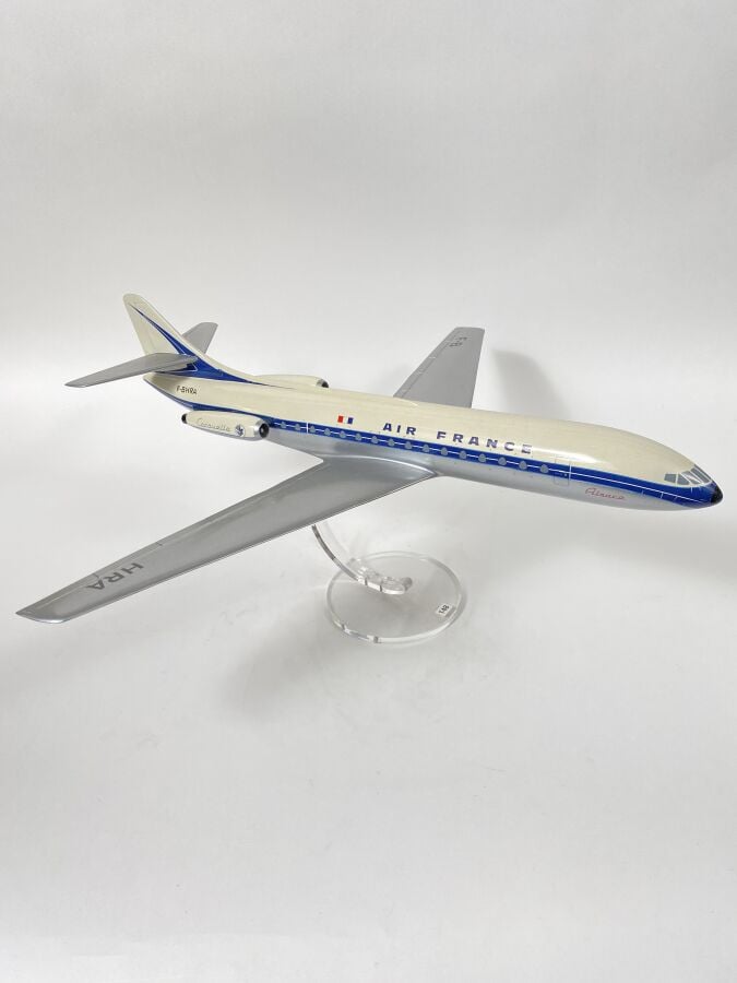 Sud Aviation SE 210 Caravelle Air France FBHRA au 1/50ème en résine peinte réal…