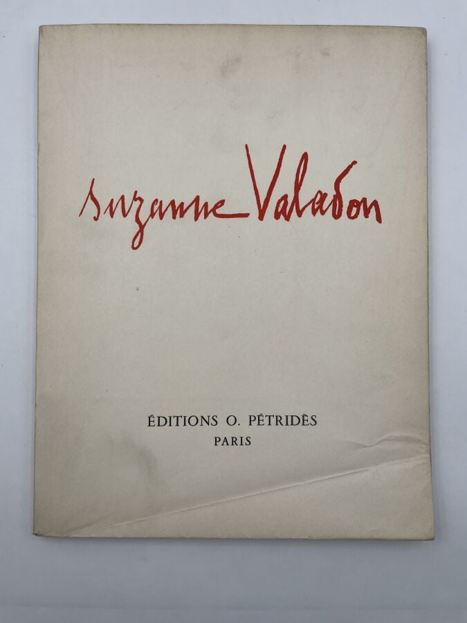 SUSANNE VALADON - Jean Bouret, Suzanne Valadon, Éditions O. Pétrides, Paris, 19…