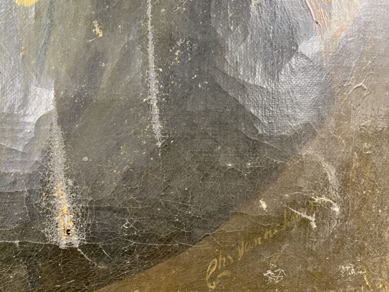 Ecole du XIXe siècle - Deux portraits de femme - Huiles sur toile - 61 x 53 cm…